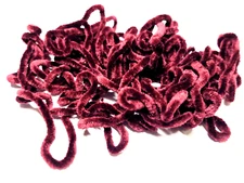 CHENILLE - MAROON - Med. 3-4mm - 5 Yd. Pack - Fly & Jig Tying Materials - NEW!