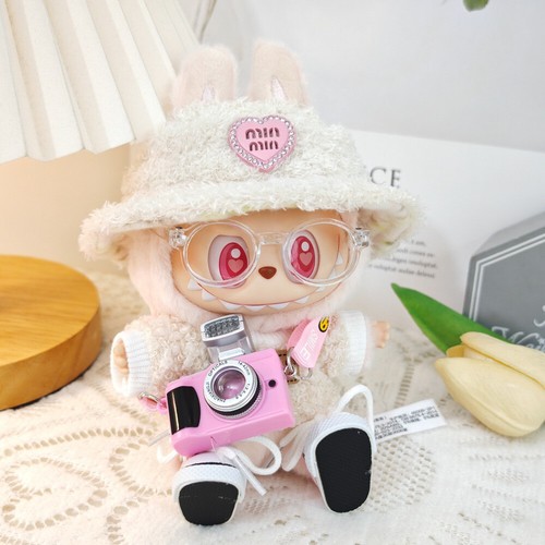 Ropa para muñeca Labubu, ropa hecha a mano muñeca accesorios traje - Imagen 12 de 12