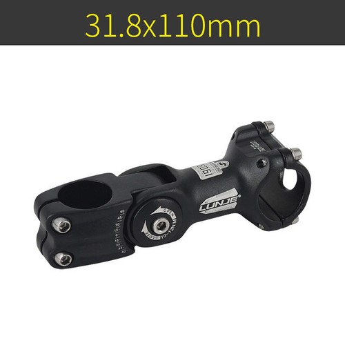 Adjustable MTB Bike Stem Aluminum Alloy Road Bicycle Stem 60 Riser Front Frok - Picture 14 of 15