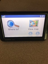 Garmin Nuvi 255W Touchscreen Navigation GPS Unit W/ Charger. Bundle