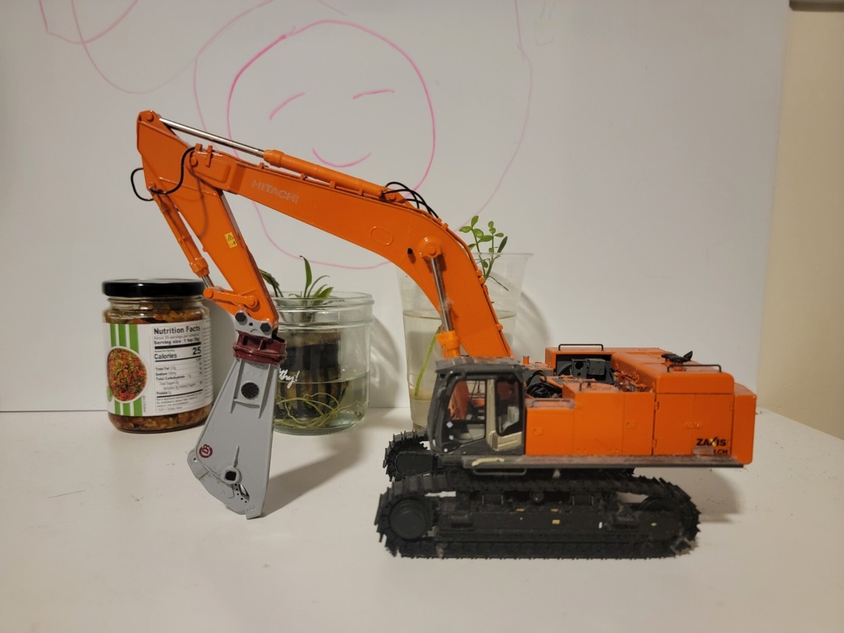 HITACHI ZX870LCH-3 Hydraulic excavator Scale 1:50 | eBay HITACHI ZX870LCH-3 Hydraulic excavator Scale 1:50 | eBay