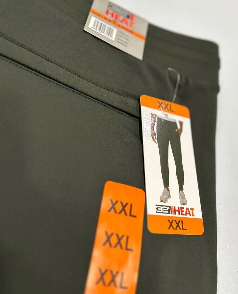 Pantalones de chándal 32 DEGREES Heat Performance Tech Shield para hombre talla XXL Foto 4 de 4