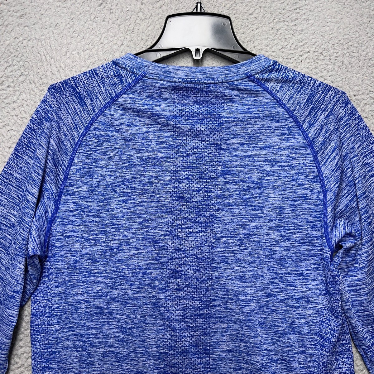 Optimum Nutrition Shirt Mens Medium Blue Long Sleeve True