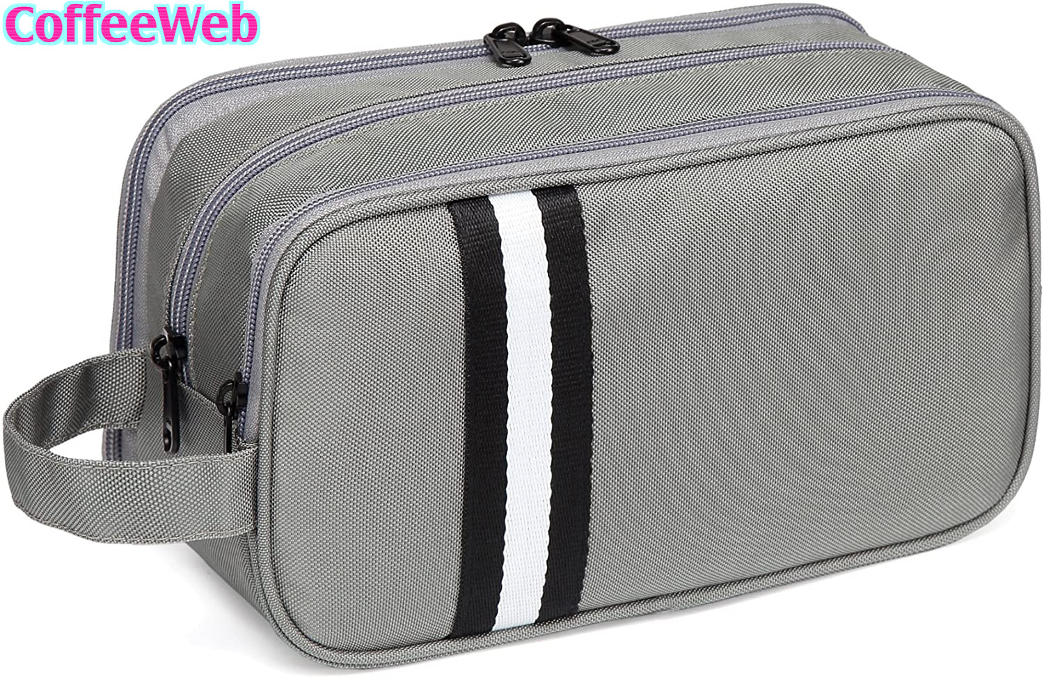 Beauty Case Uomo, Grand Borsa Da Toilette Da Viaggio Impemeabile Cosmetico Borsa