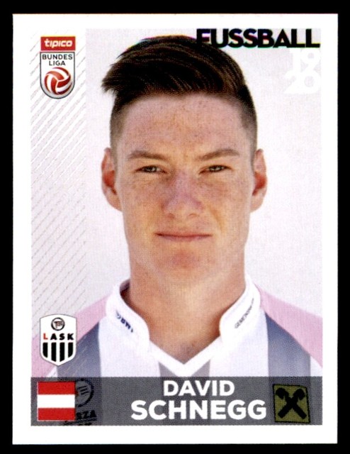 Panini Fußball 2019/20 (Österreich) David Schnegg LASK Nr. 44