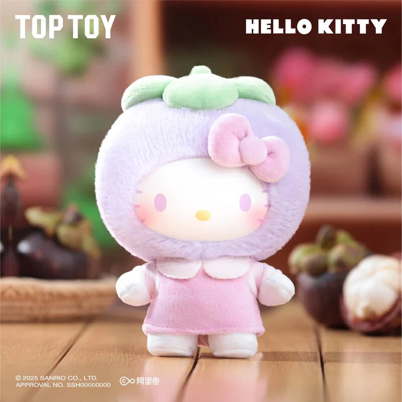 TOP TOY Hello Kitty Fruity Paradise Series Plush Vinyl Blind Box