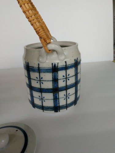 Vintage Otagiri Tea Set OMC Mercantile Company Speckled Glaze - 6 cups-Japan - Picture 6 of 12