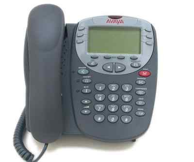 Lot of (5) Fully Refurbished Avaya 2410 Telephone Sets (Grey) 