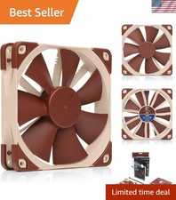 NF-F12 PWM Quiet Fan 120mm, 4-Pin for Silent Cooling Performance