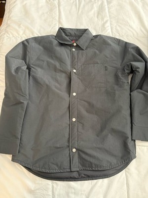 Nike Air Jordan Snap Button-Down Top Jacket Off Noir FV7432-045 Men's Size M TT