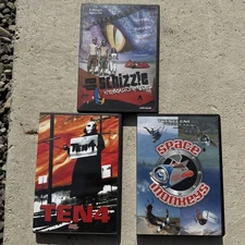 HTF KITEBOARDING Videos DVD LOT kitesurfing DVD LOT Of 3 OOP Rare Space Monkey