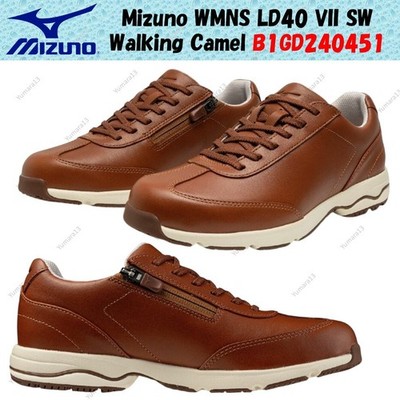 Mizuno WMNS LD40 VII SW Walking Camel B1GD240451 Women's Size