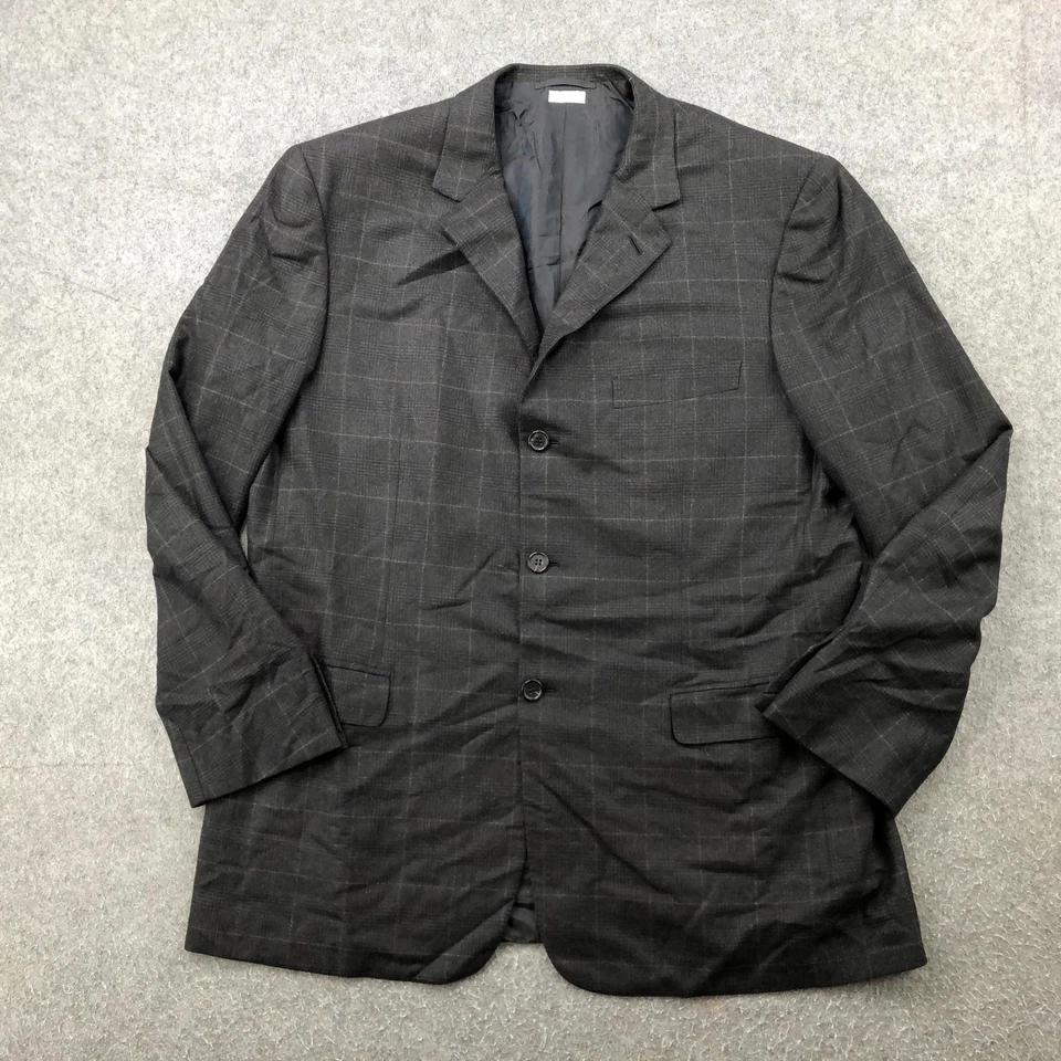 Traje Brioni Para Hombres 44R Chaqueta 38R Pantalones Gris Ventana Super 180s Lana Italia Foto 4 de 4