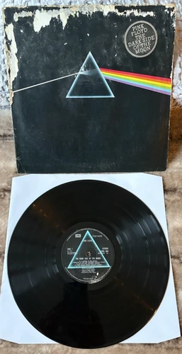 PINK FLOYD  - Dark Side Of The Moon : 12" Vinyl Album - Harvest Records A3/B3