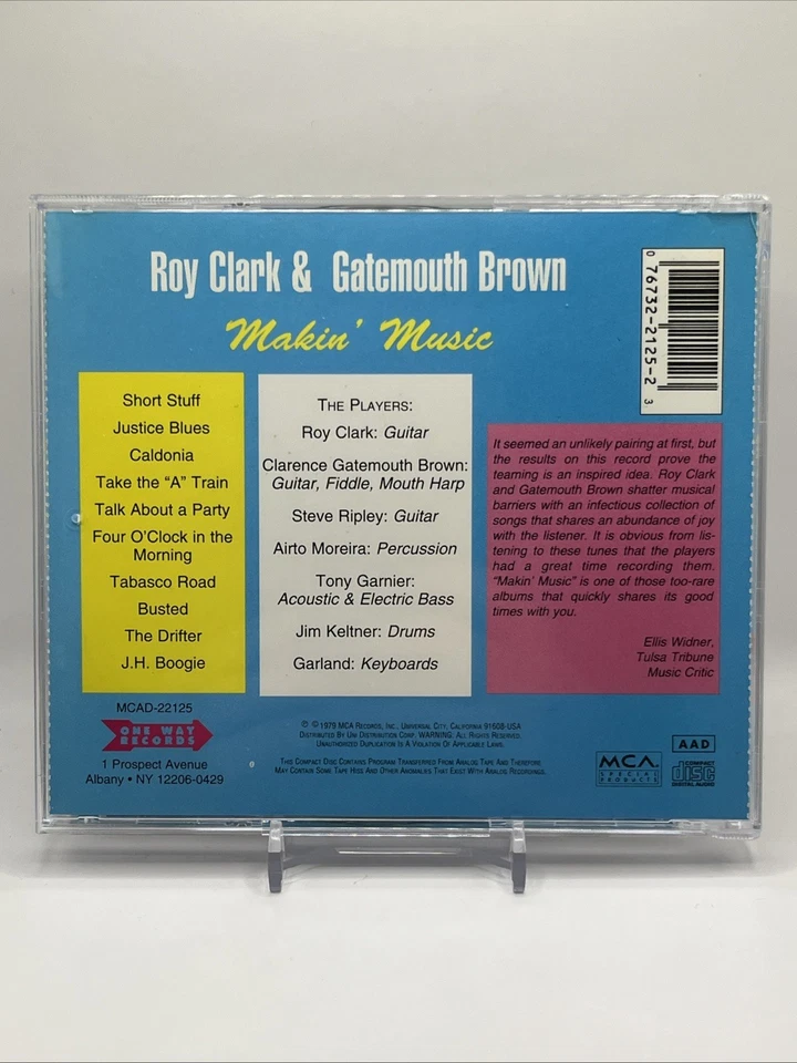 Makin Music Roy Clark & Gatemouth Brown (CD) FAST POST — 第 2/4 张图片