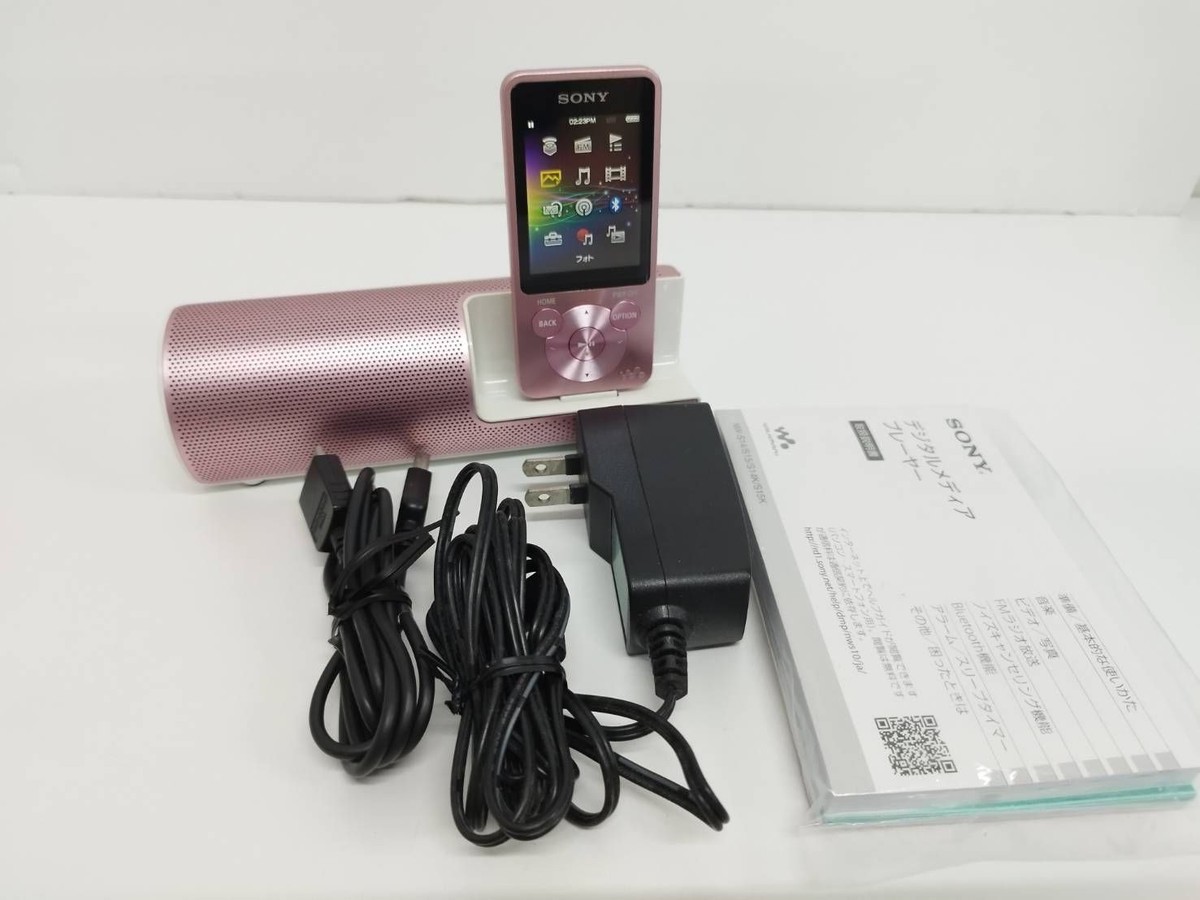 Excellent Sony Walkman NW-S14K Light Pink 8GB MP3 Player