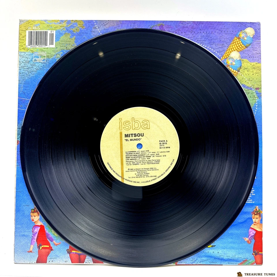 Mitsou – El Mundo Vinyl (LP, Album) IS-2015 - Image 4 of 4