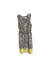 Boho, Romantic, Workwear, Simply Vera Wang Sleeveless Dress with Belt size 6