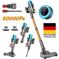 55000Pa Staubsauger Akku Handstaubsauger Kabellos Beutellos 3In1 Wandladestation
