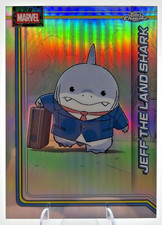 2026 Topps Chrome Marvel Jeff The Land Shark REFRACTOR and Base Card #60 GC0216