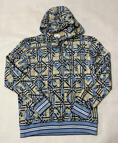 BURBERRY Felpa con Cappuccio Uomo M