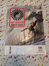 ORIGINAL Jericho Sirens HOT SNAKES Promo Poster 18 x 24" Band LP Album