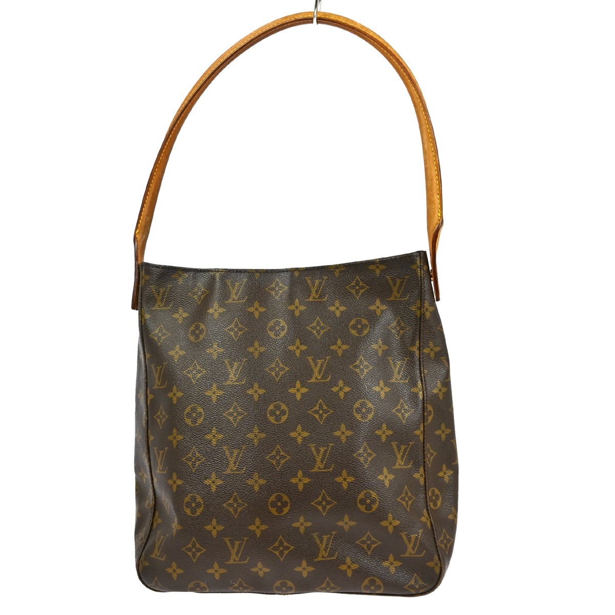 Best01 LOUIS VUITTON LOOPING GM SHOULDER BAG MONOGRAM M51145 MI0050 YQ05979