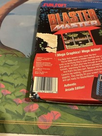 Blaster Master Nintendo Entertainment System NES cartuccia e scatola