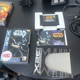 SEGA 32X Including Star Wars Arcade / All tested & working with games 