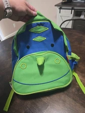 Skip Hop Zoo Pack Toddler Backpack Dinosaur Blue Green 