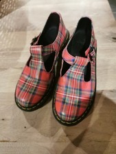 Dr Martens Sophia  Tartan Shoes Size 6 39