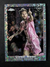 2025 Topps Chrome MLS LIONEL MESSI Donut Holes 1995 Inter Miami CF #NF-23