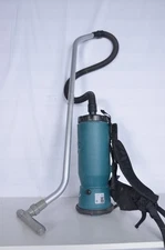 PROTEAM PV-100 Backpack Vacuum Cleaner 6 Qt 7 Amp Works Great Ready To Use