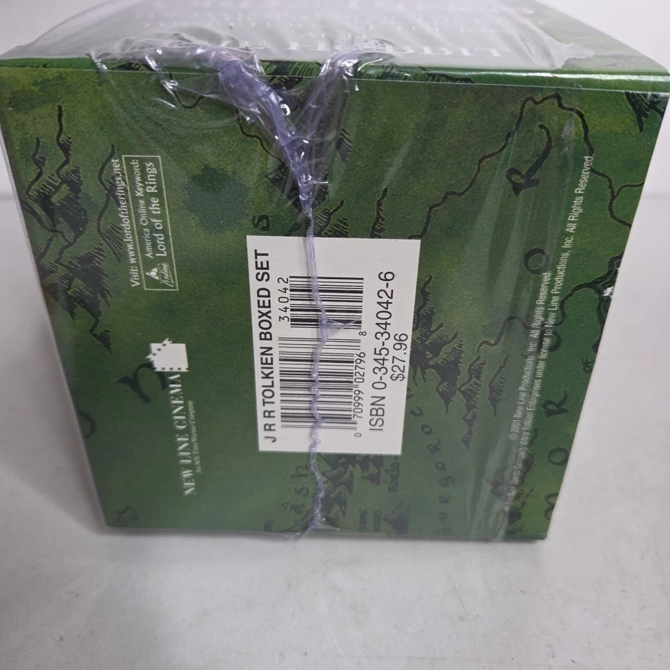 The Lord Of The Rings JRR Tolkien Box Set 4 Books 2001 Paperback Hobbit Foto 3 de 4
