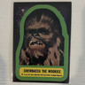 Topps 1977 Star Wars Stickers Sticker Card #4 Chewbacca A Ne