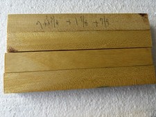 Yellow Wood Pen Blank