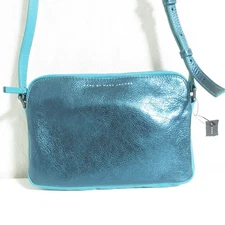 MARC BY MARC JACOBS Shoulder Bag M0001846 Blue Green Women USED