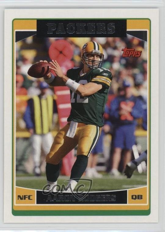 2006 Topps Aaron Rodgers #84 18yb