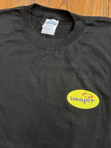 Vintage Snoop Dogg Swap It Promo Shirt Cat Stevens Y2K AOL Apple Computer XL - Bild 4 von 7