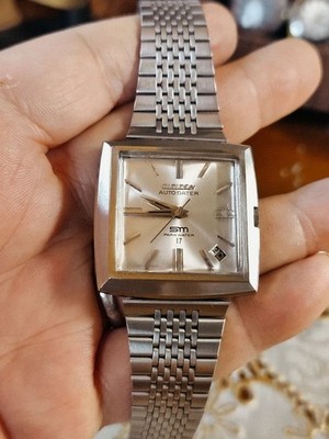 Citizen Silver Dial Date Automatic Men's Watch Vintage Authentic Working