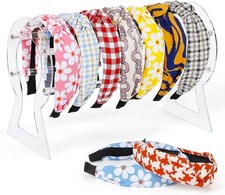 Headband Holder, Clear Organizer, Acrylic Hair Hoop Display