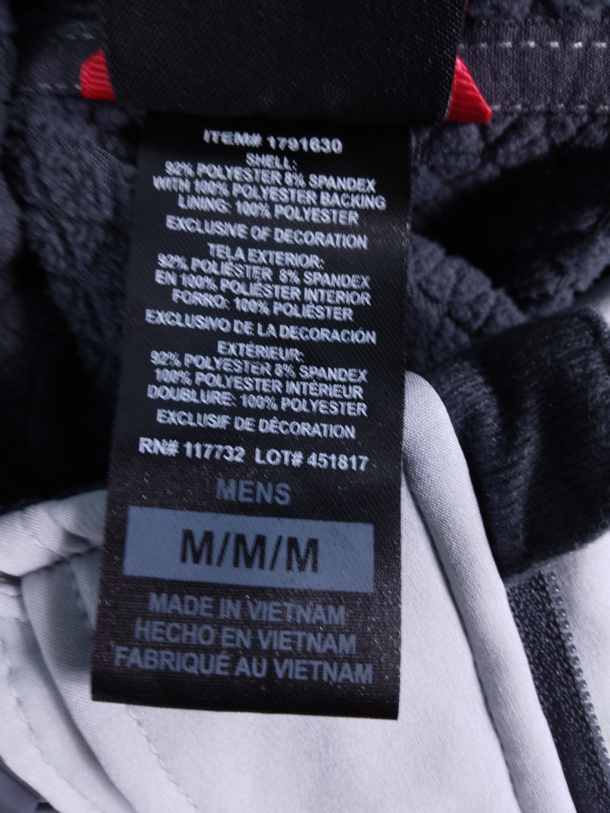 Gerry Softshell Jacket Men's Gray Medium Wind and… - image 12