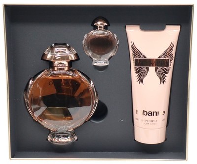 Olympea By Paco Rabanne 3 Pces Set 2.7oz./80ml Edp Spray For Women New In Box