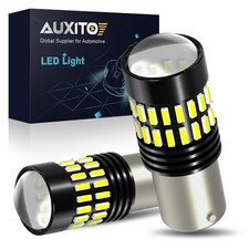 2x 1156 1141 Ba15s Led Interior Light Bulbs Camper Trailer Super White 6000k P
