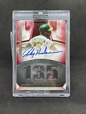 2021 Topps Luminaries Rickey Henderson  Oakland Athletics Auto /10 #HK-RH