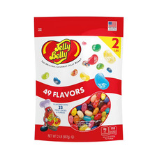 49-Assorted Jelly Bean Flavors - 2 Pound (32 Oz) Pouch Bag - Straight from the S