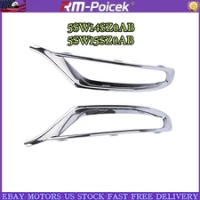 Fog Light Trim Covers Fits 300 C Touring Platinum 2015-22 5SW14SZ0AB 5SW15SZ0AB