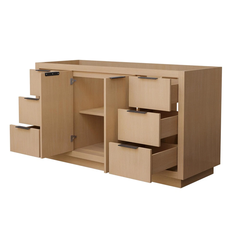 Colección Wyndham WCF282860S-CXSXXMXX Maroni 60" Individual - Pajita Ligera/Cepillado Foto 3 de 3