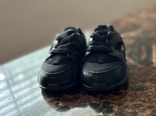 Nike Huarache Run Triple Black Sneakers Shoes Baby Toddler Size 2C 704950-016