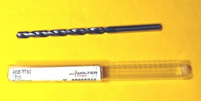 WALTER 13XD EXTRA Length Long 6mm  Carbide Drill bit Coolant Through Fed Feeding